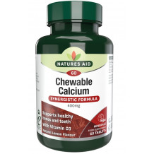 Natures Aid Kalcium rágótabletta D3-vitaminnal 60 db